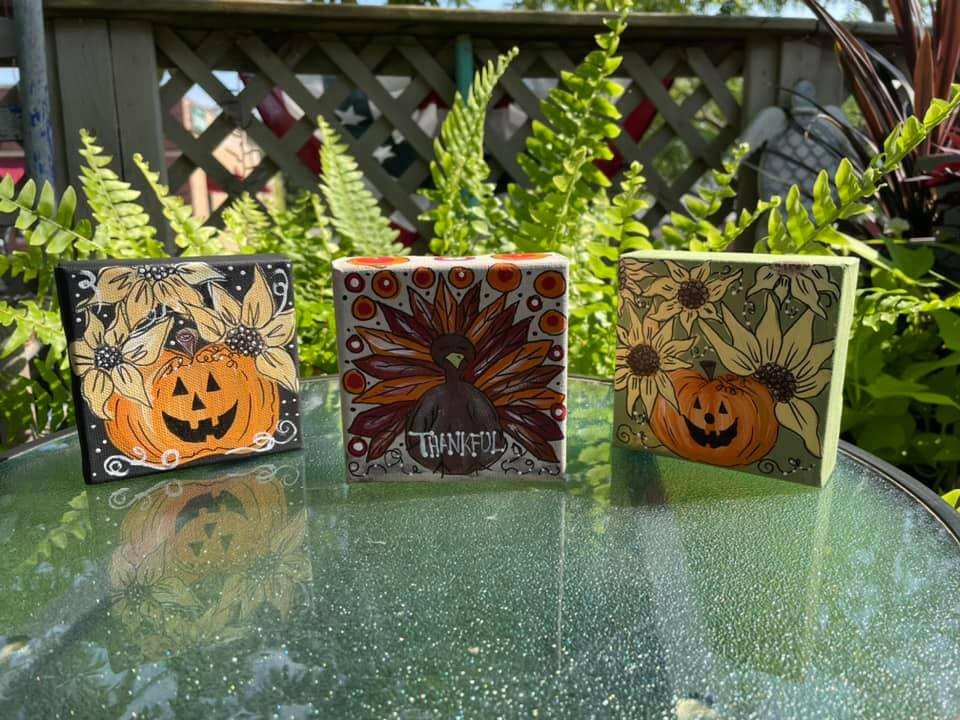 Thanksgiving canvases